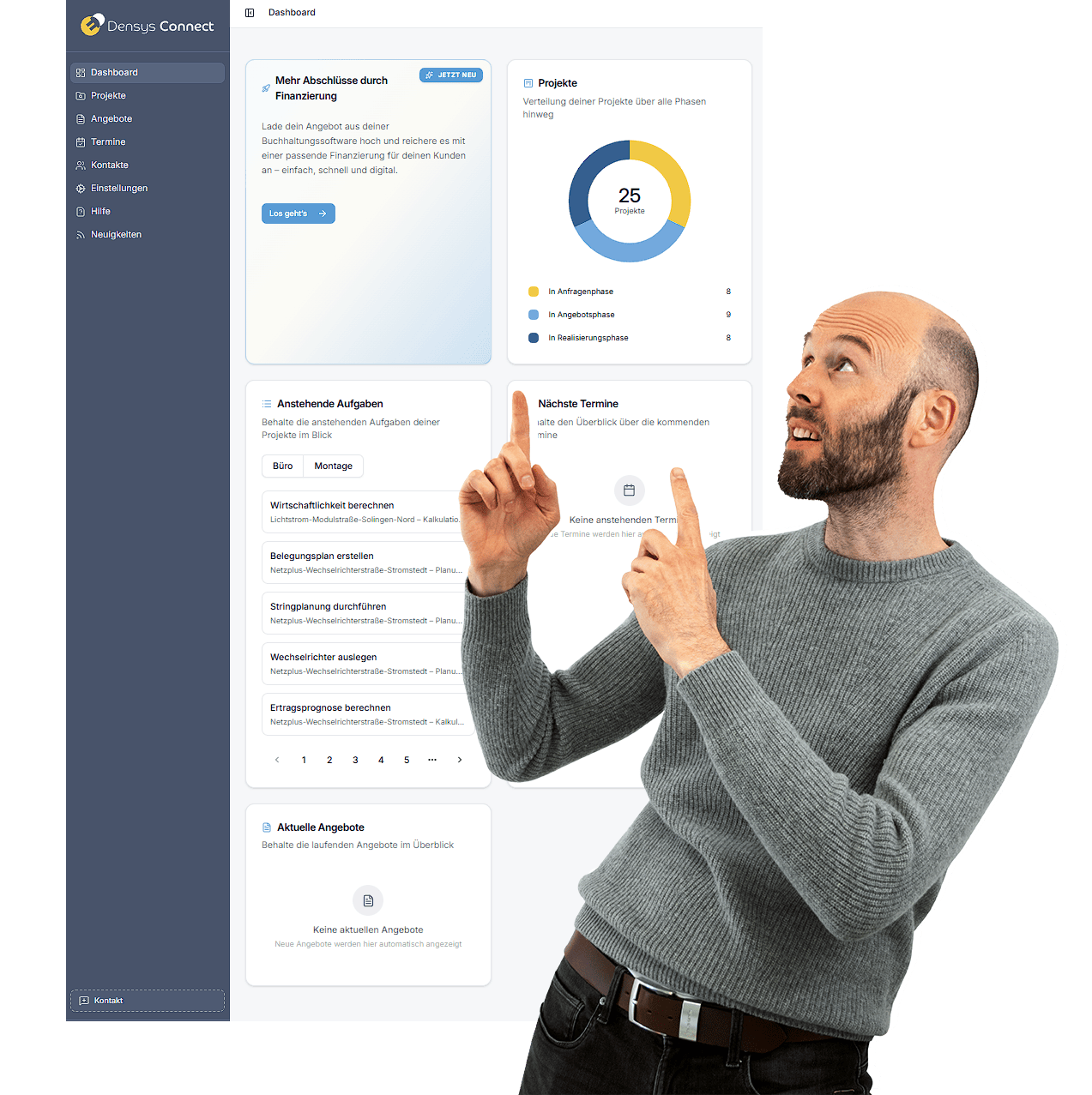Densys Connect - Ansicht